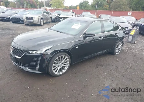 2022 Cadillac Ct5 Premium Luxury z USA, uszkodzony, nr VIN 1G6DT5RK5N0119117